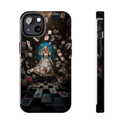 Introducing the "Alice in Wonderland" Cell Phone Case – A Journey Through Imagination -Tough Phone Cases