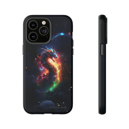 "Cosmic Dragon Unleashed" -Tough iPhone Cases