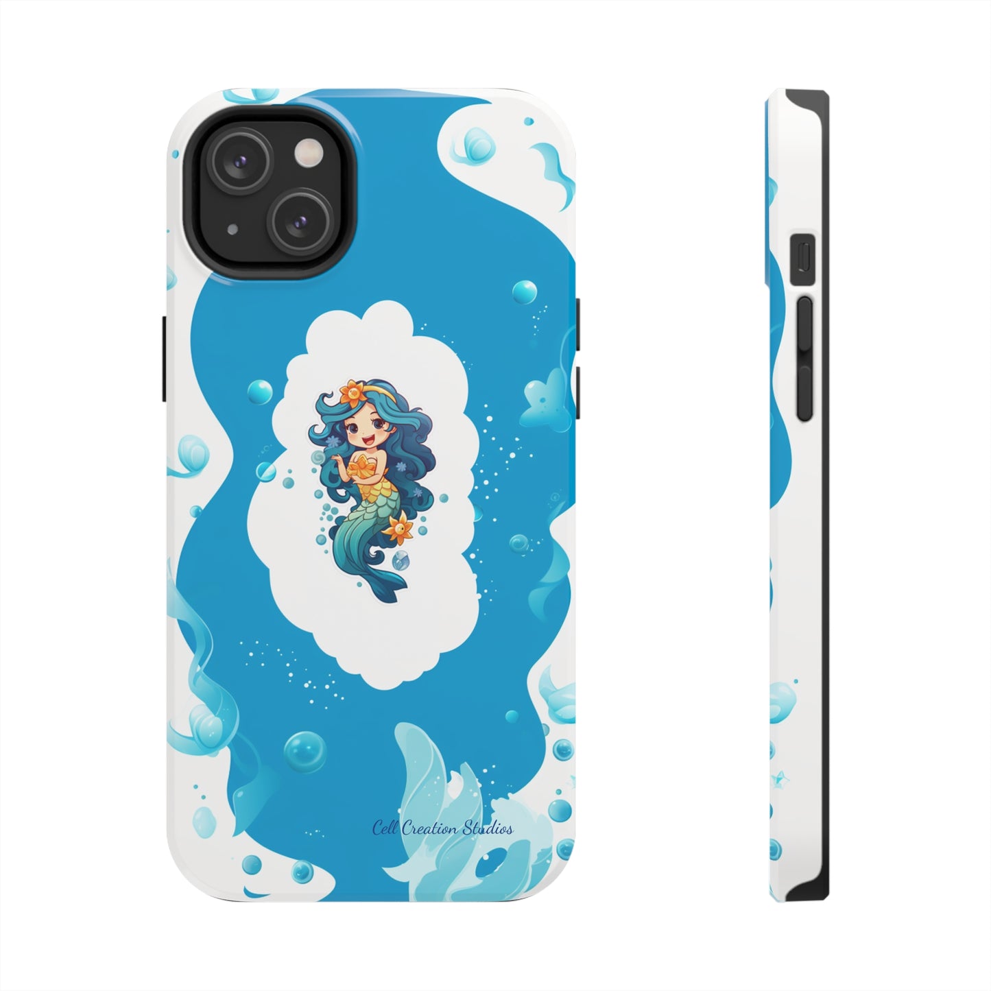 "Mermaid Elegance" -Tough iPhone Cases