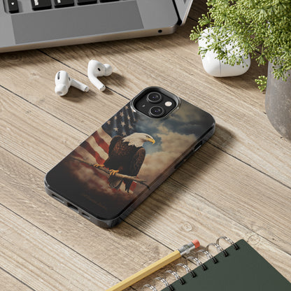 Introducing the "Eagle's Majesty" Cell Phone Case – Soar with American Pride -Tough Phone Cases