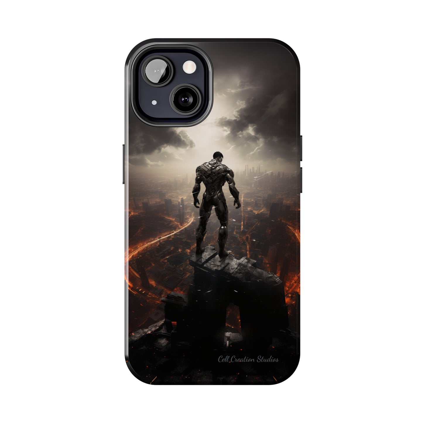 Introducing the "Cyber Guardian" Cell Phone Case – Embrace Futuristic Heroism -Tough Phone Cases