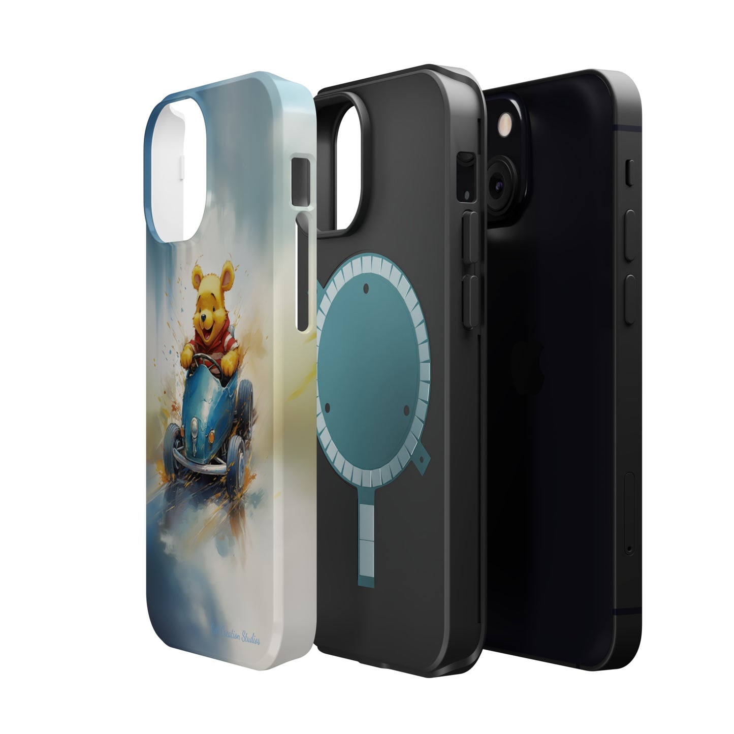 "Winnie-the-Pooh's Race Day" Phone Case -MagSafe Tough Cases