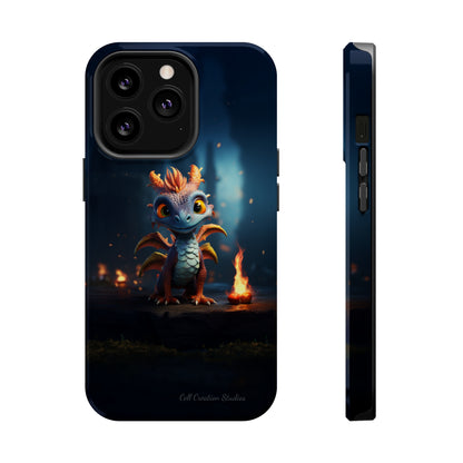 Introducing the "Azure Dragon" Cell Phone Case – Unleash Mythical Marvels -MagSafe Tough Cases