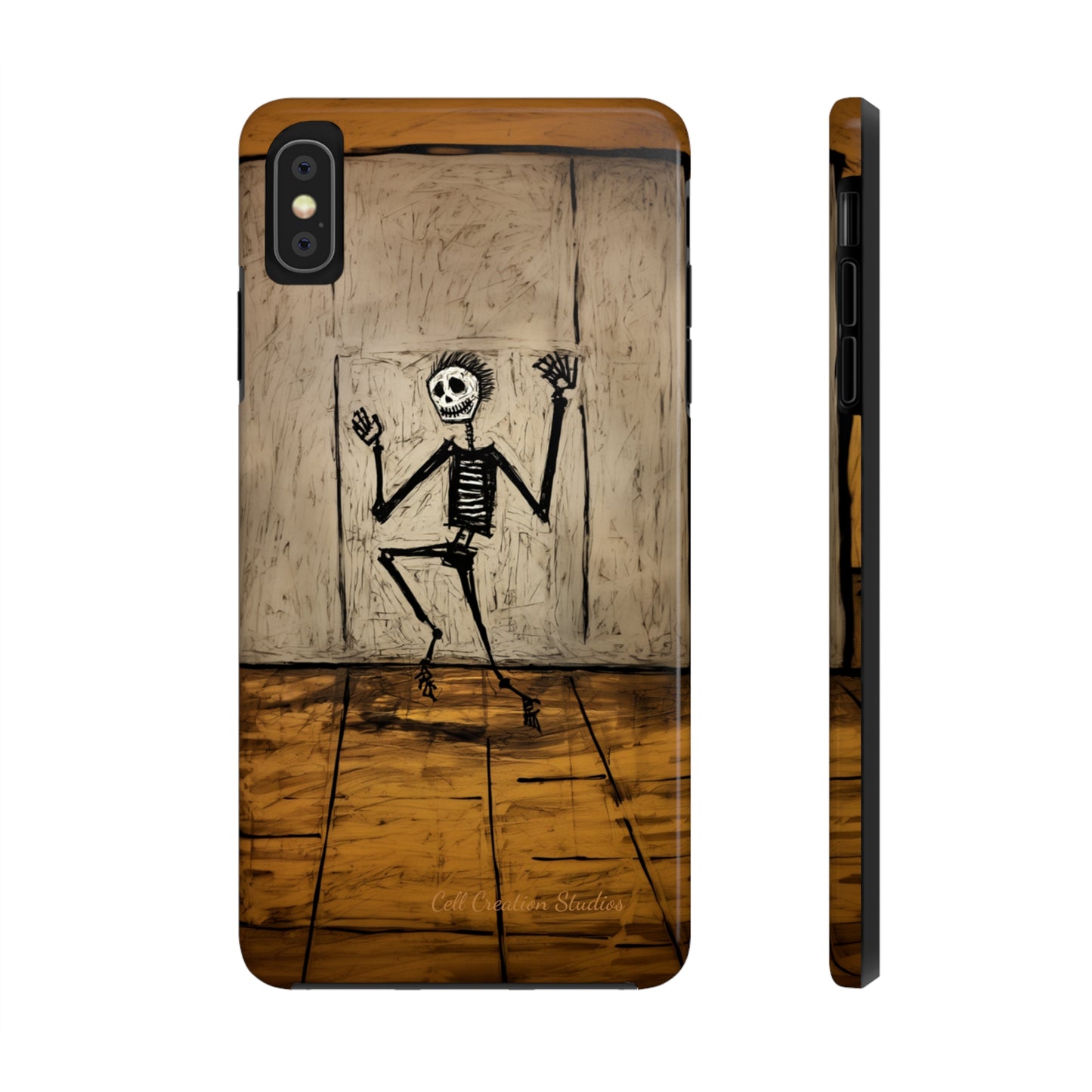 "Groovy Bones Skeleton" -Tough iPhone Cases