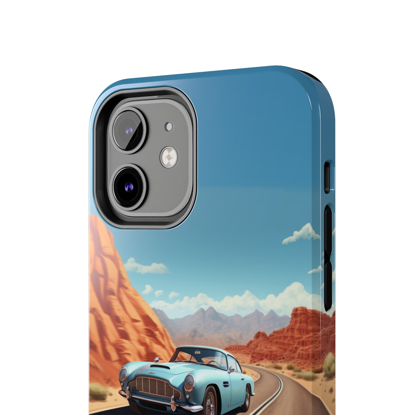 "Silver Racing Legend" -Tough iPhone Cases