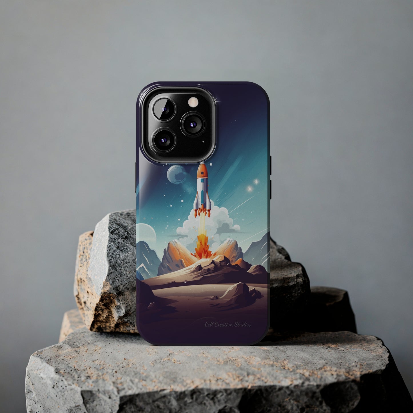 Introducing our "Galactic Odyssey" Cell Phone Case – Launch Your Device into Adventure -Tough Phone Cases