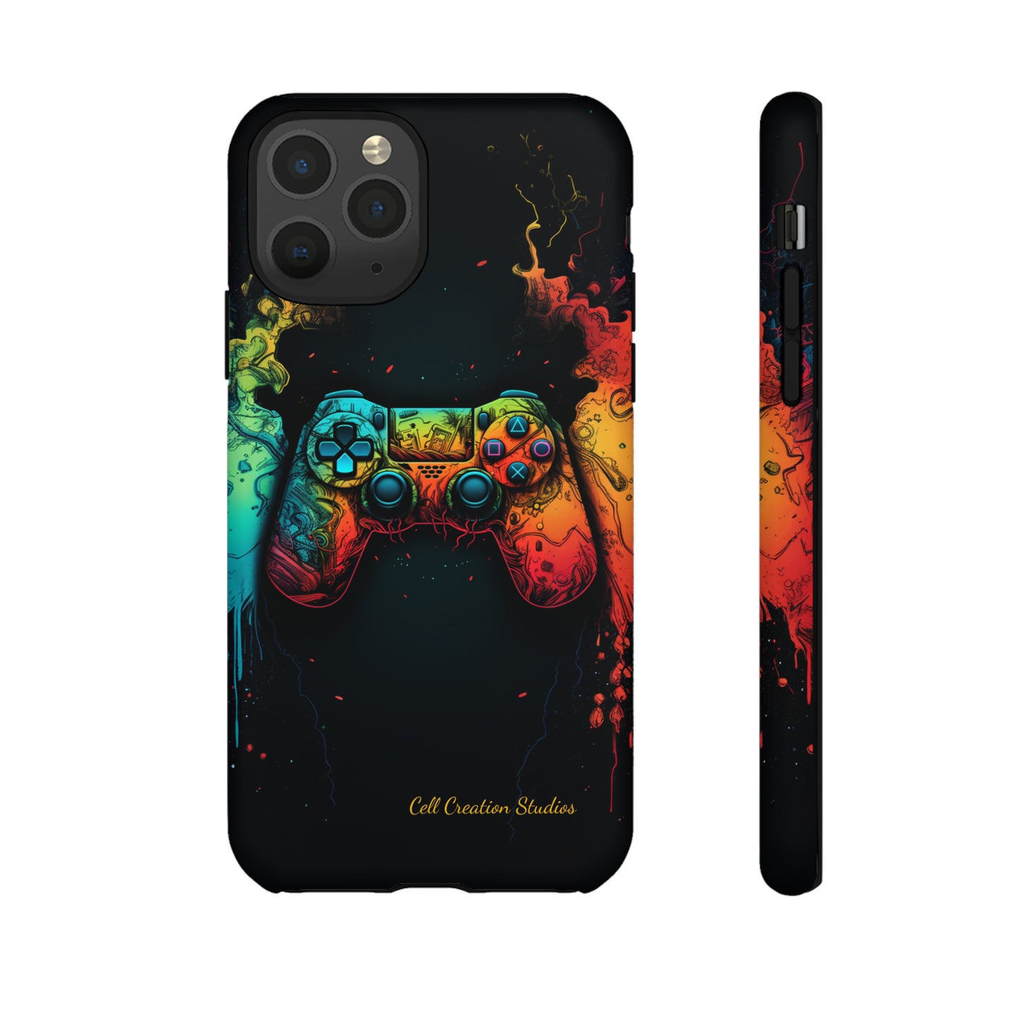 "ColorBlast Gaming" -Tough iPhone Cases