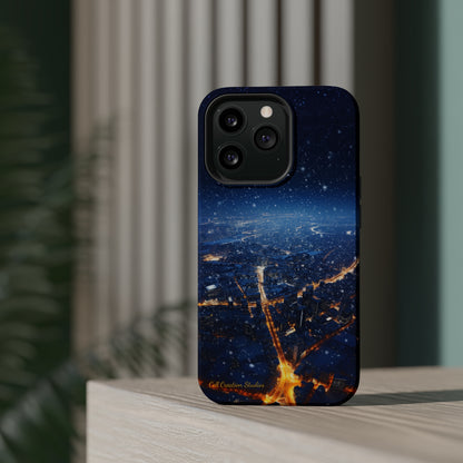 "Urban Snowfall Glow" -MagSafe Tough iPhone Cases