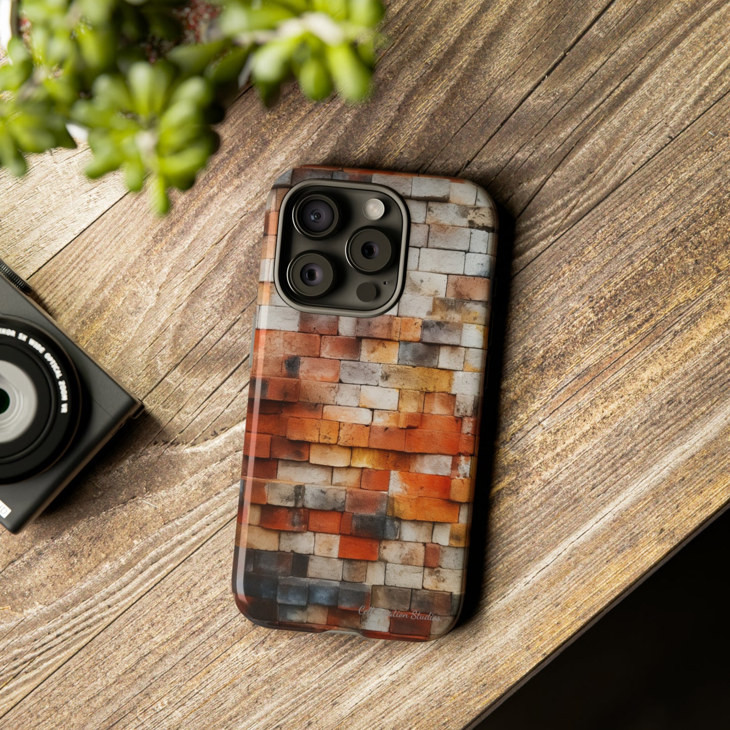 Introducing our "Urban Brickwork" Cell Phone Case – the perfect fusion of style and protection for your device -Tough Cases