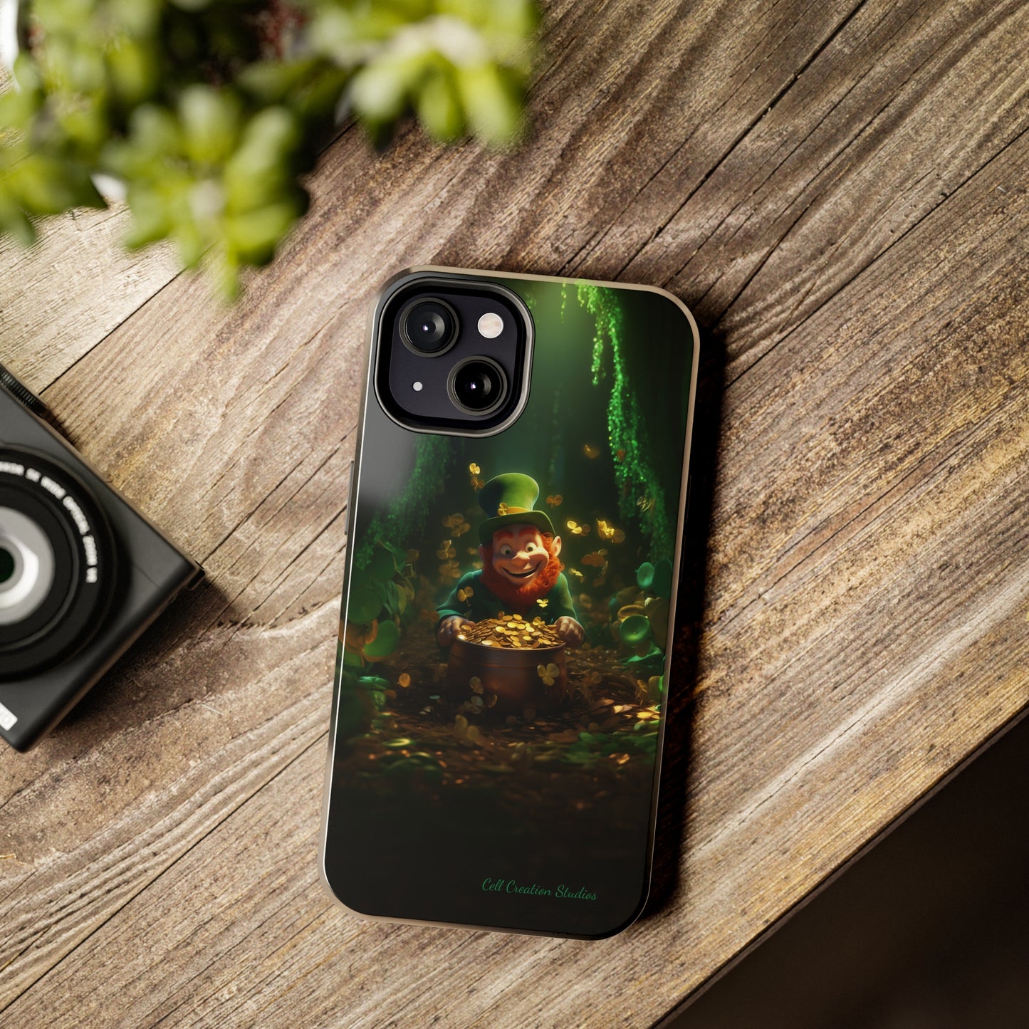 Introducing the "Leprechaun's Pot of Gold" Cell Phone Case – A Touch of Irish Charm -Tough Phone Cases