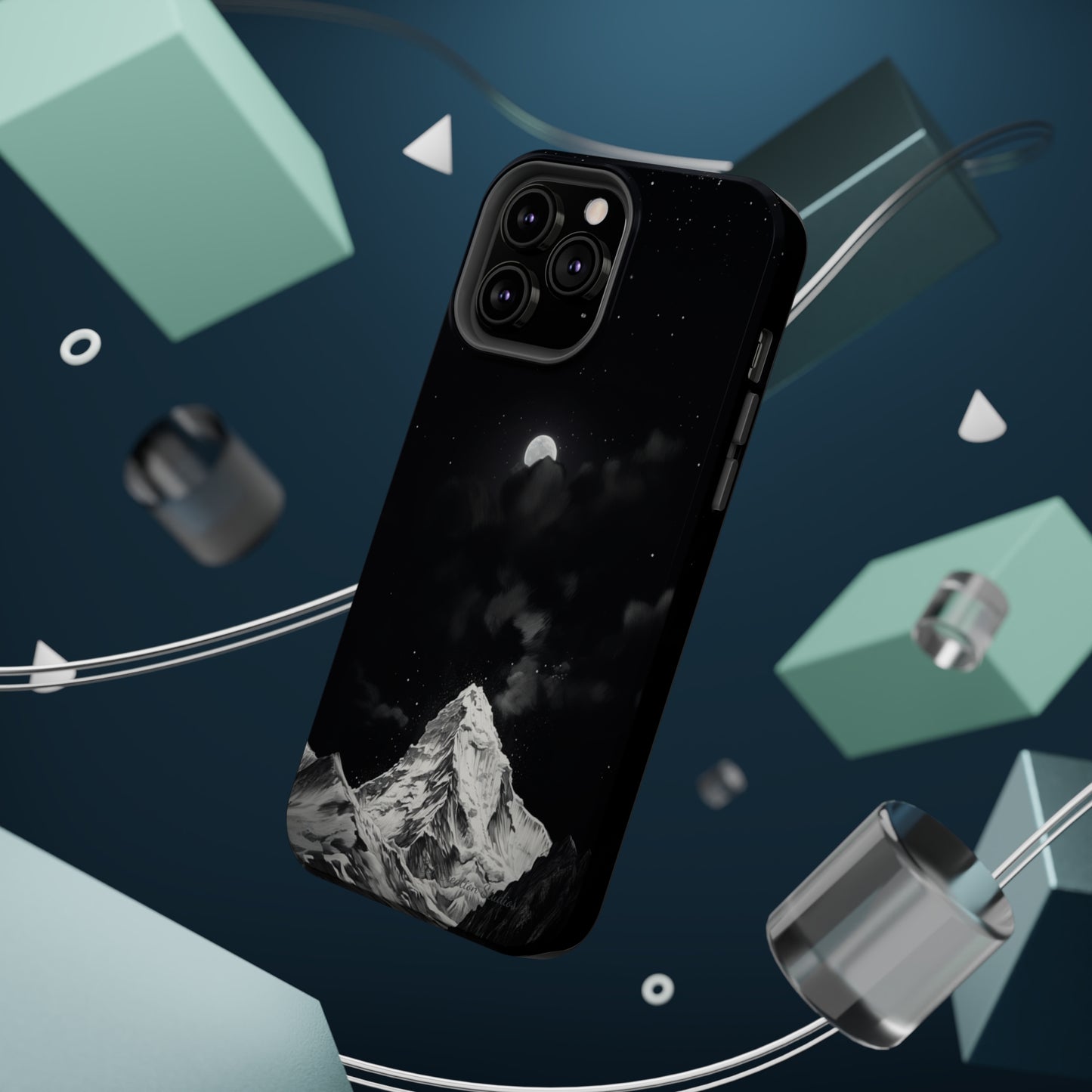 "Moonlit Everest" Phone Case -MagSafe Tough Cases