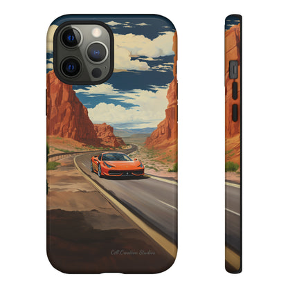 "Desert Racer Ferrari Edition" -Tough iPhone Cases