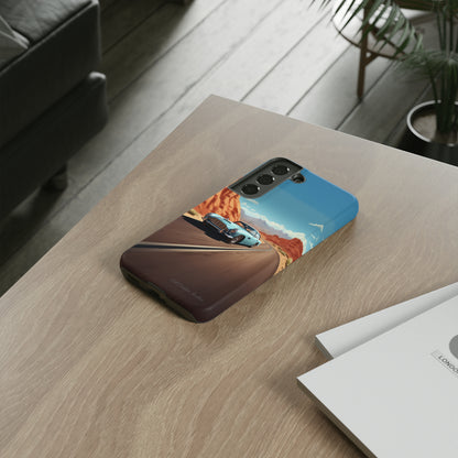 "Silver Racing Legend" -Tough Samsung Phone Cases