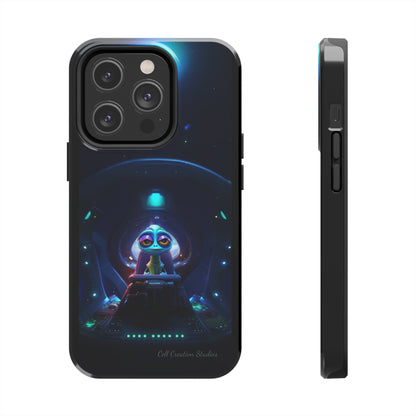 The "Cosmic Cruising Bored Alien" Phone Case-Tough Phone Cases