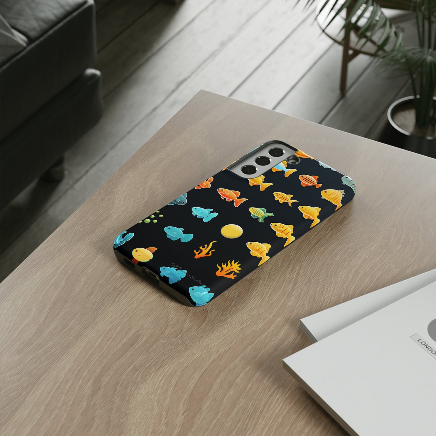 "AquaArt Fish" -Tough Phone Cases