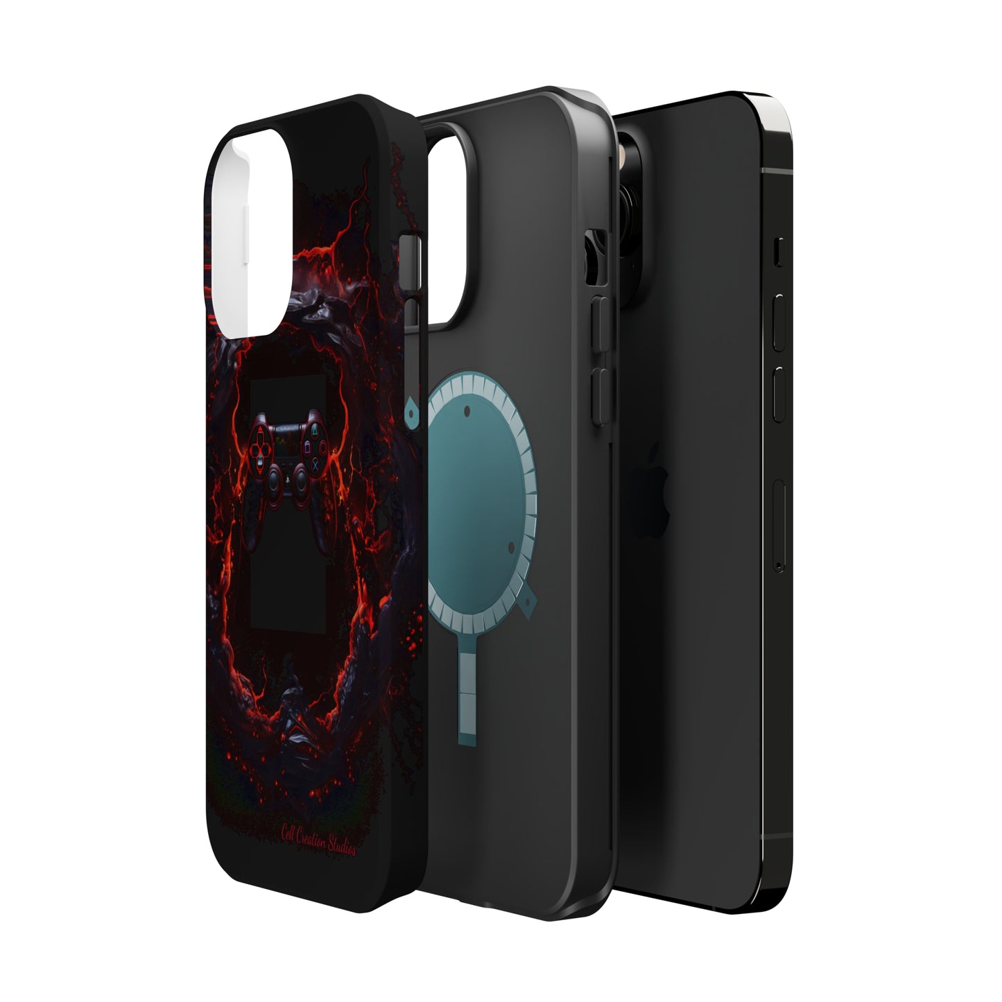 "InfernoGamer Plasma Burst" -MagSafe Tough iPhone Cases