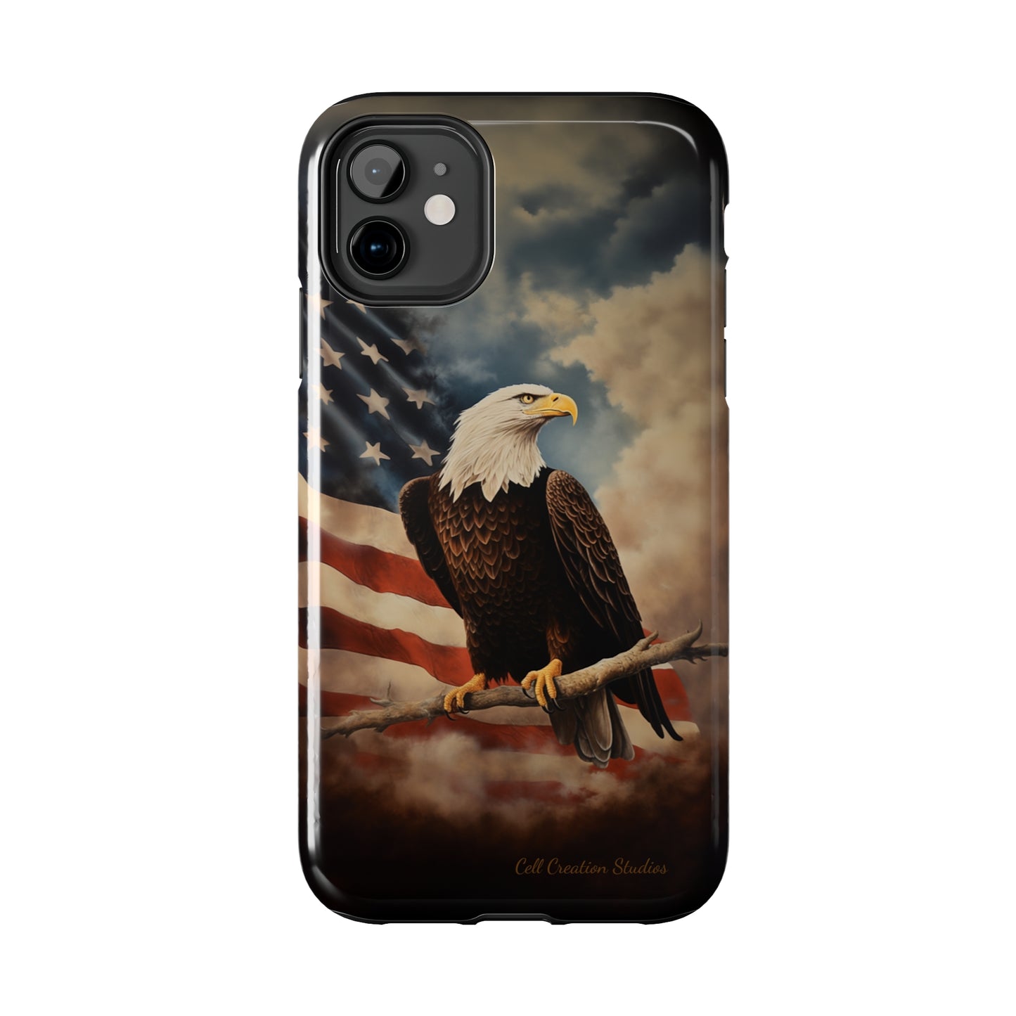 Introducing the "Eagle's Majesty" Cell Phone Case – Soar with American Pride -Tough Phone Cases