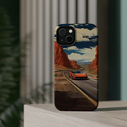 "Desert Racer Ferrari Edition" -MagSafe Tough iPhone Cases