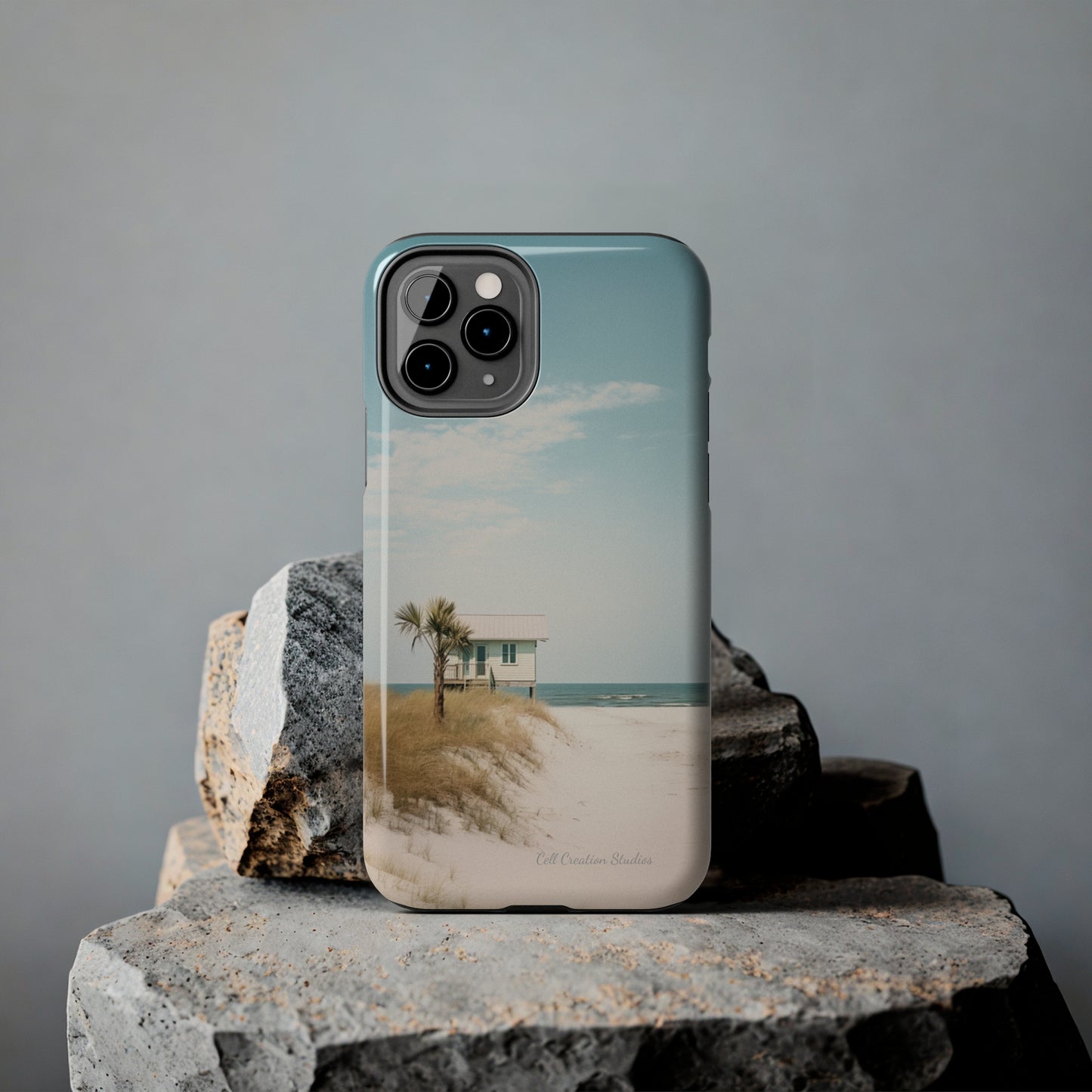 "Seaside Haven" -Tough iPhone Cases