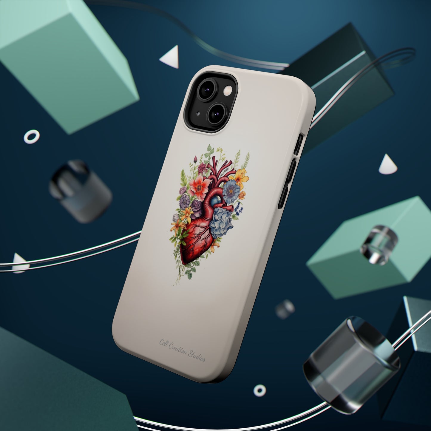 "Blooming Hearts" -MagSafe Tough iPhone Cases