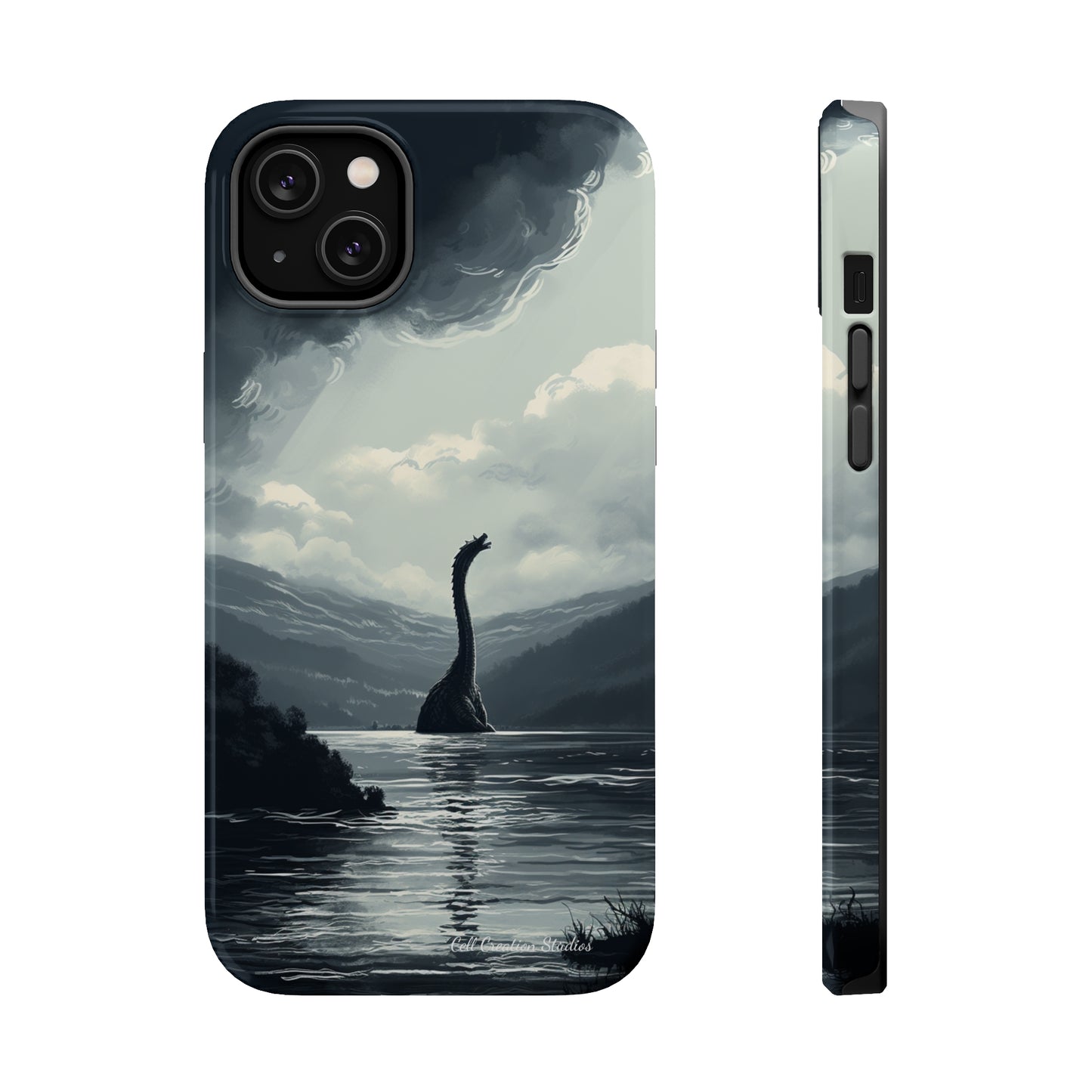 Introducing the "Mystical Loch Ness" Cell Phone Case – Capture the Legend -MagSafe Tough Cases