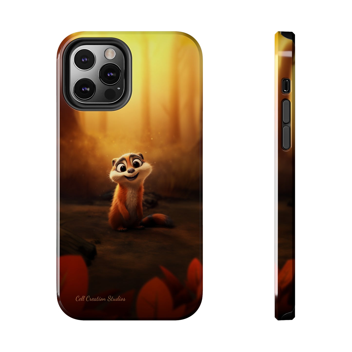 Introducing the "Woodland Chipmunk" Cell Phone Case – Embrace Natural Playfulness with Every Glance-Tough Phone Cases