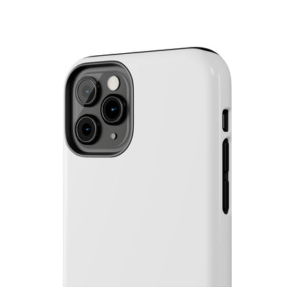 "Pure Elegance White" -Tough iPhone Cases