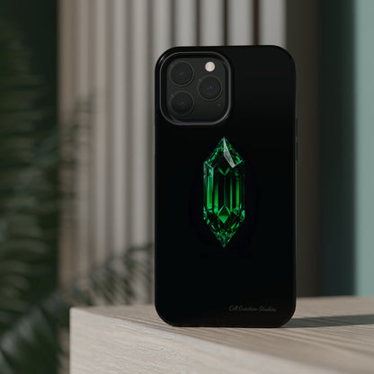 "Emerald Elegance" Phone Case -MagSafe Tough Cases