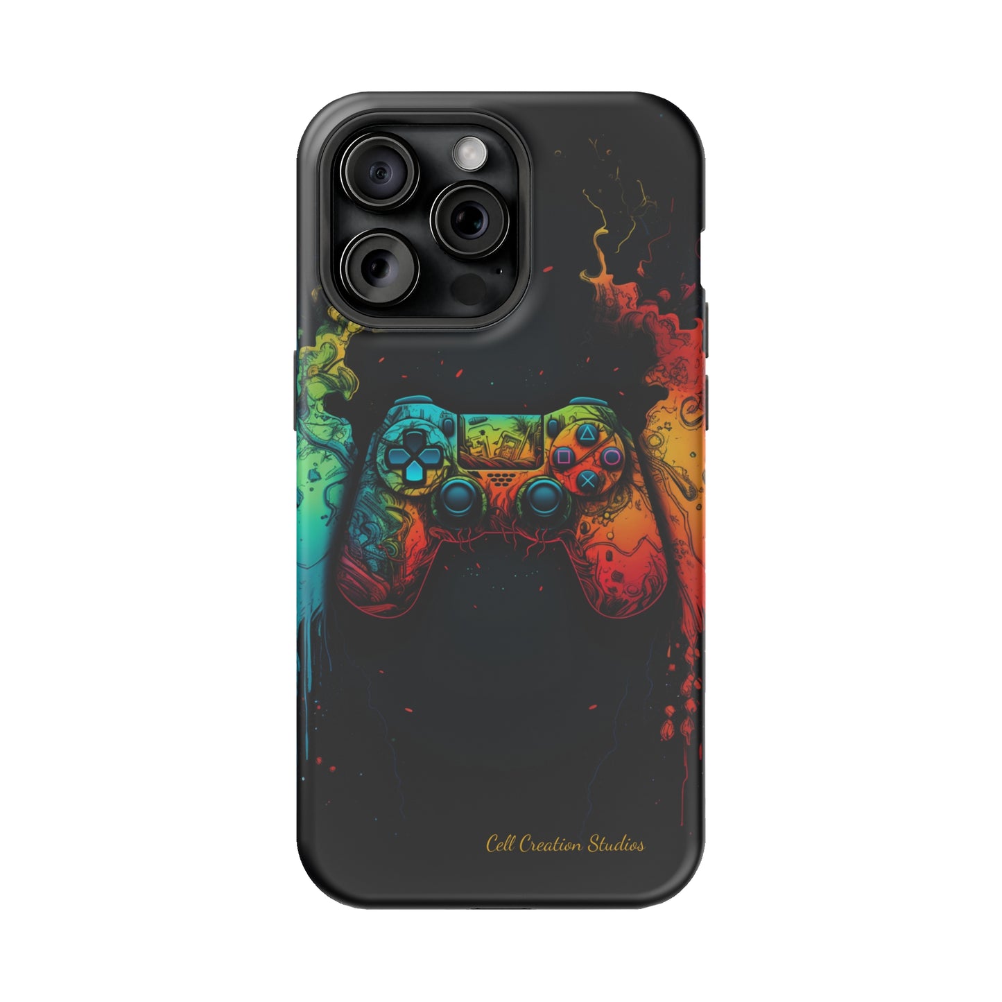 "ColorBlast Gaming" -MagSafe Tough iPhone Cases