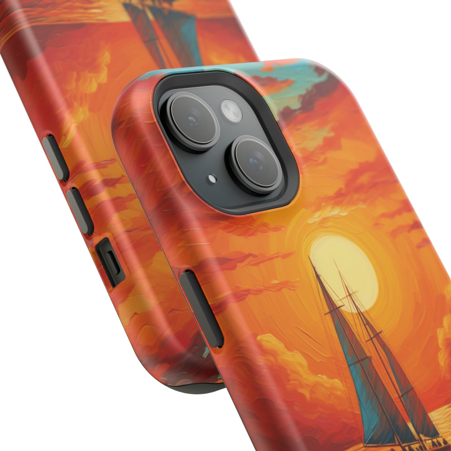 "Sailboat Sunset" - MagSafe Tough iPhone Cases