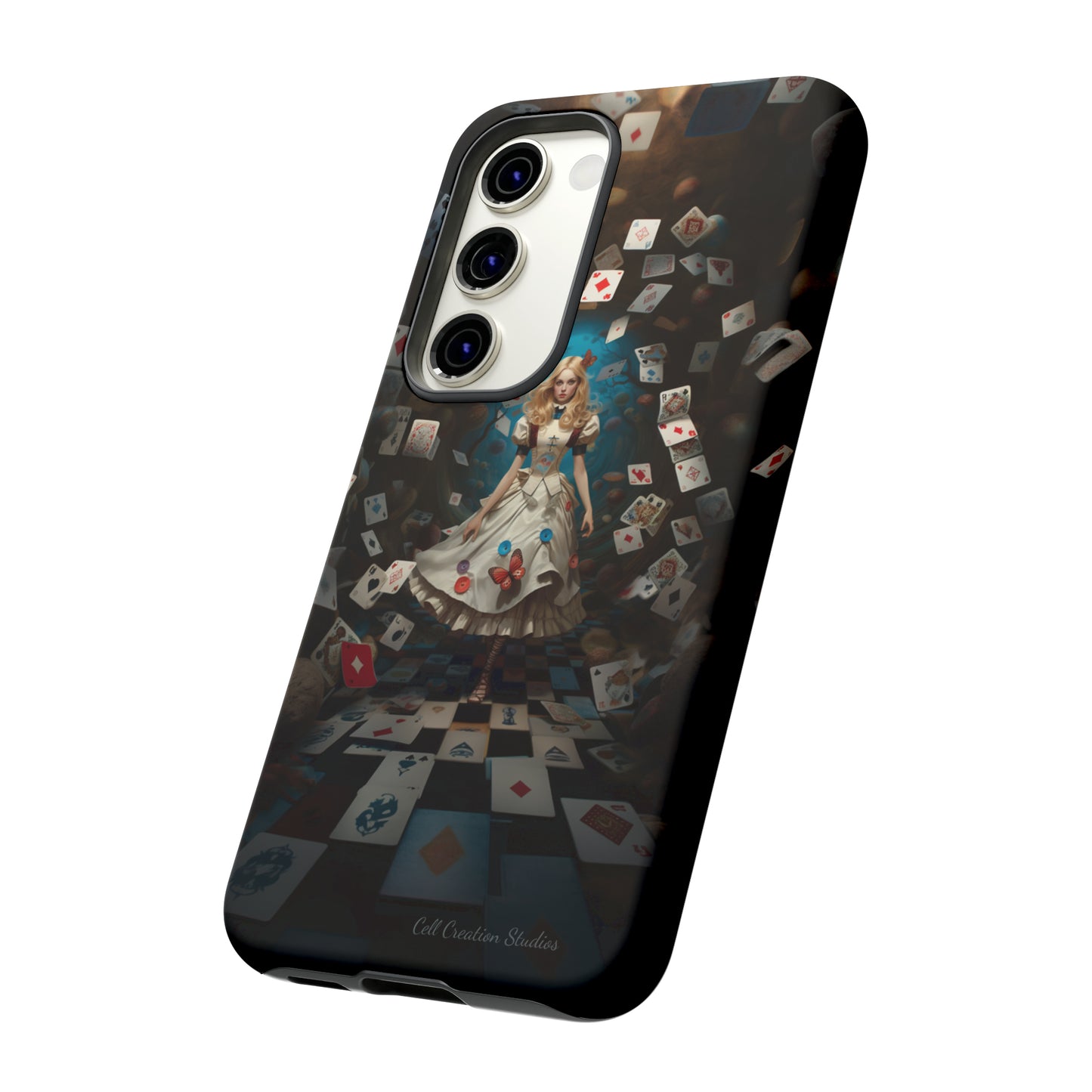 Introducing the "Alice in Wonderland" Cell Phone Case – A Journey Through Imagination -Tough Cases