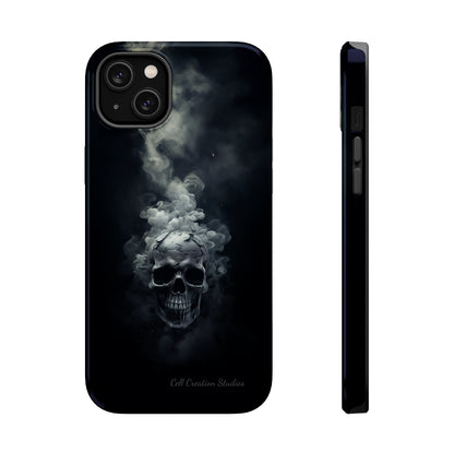 "Ethereal Skull Noir" -MagSafe Tough iPhone Cases