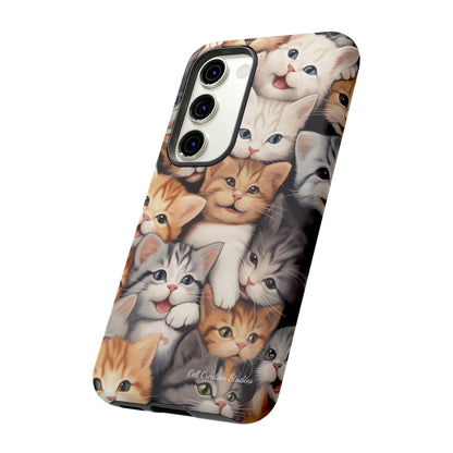 "Kitten Cuddle Haven" Phone Case -Tough Cases