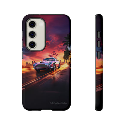 "Silver Aston Martin Racing" -Tough Samsung Phone Cases