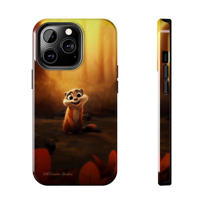 Introducing the "Woodland Chipmunk" Cell Phone Case – Embrace Natural Playfulness with Every Glance-Tough Phone Cases