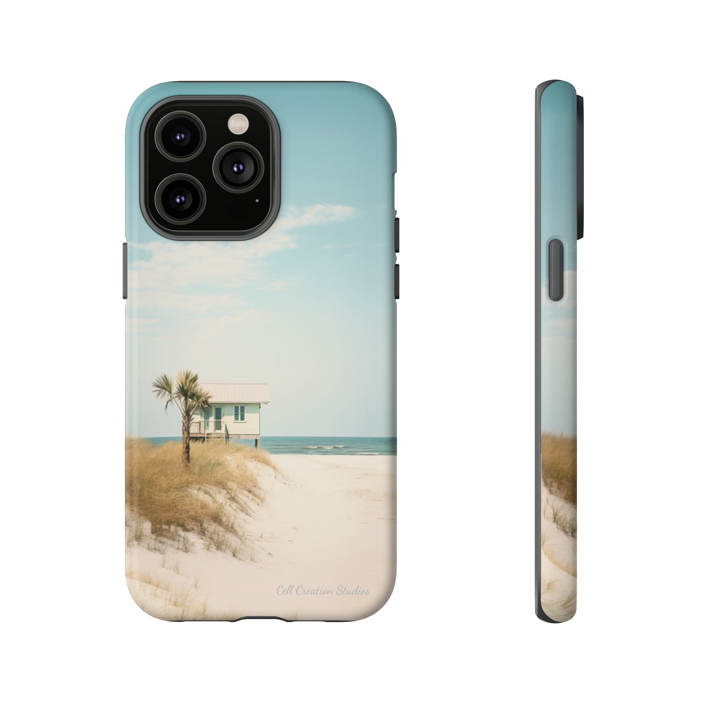 "Seaside Haven" -Tough iPhone Cases