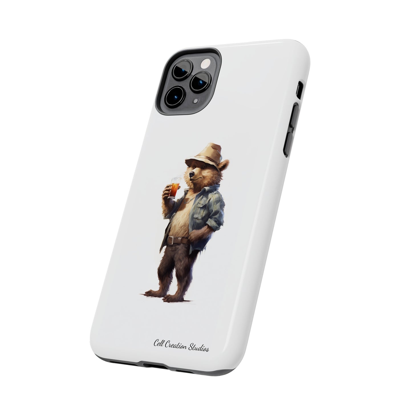 Introducing the "Bear Cheers" Cell Phone Case – The Fun Companion -Tough Phone Cases