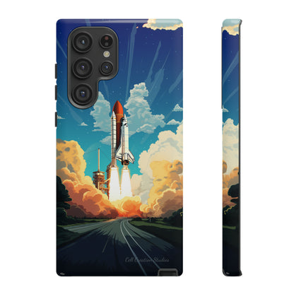 Introducing the "NASA Space Shuttle Launch" Cell Phone Case - Elevate Your Style to New Heights -Tough Cases