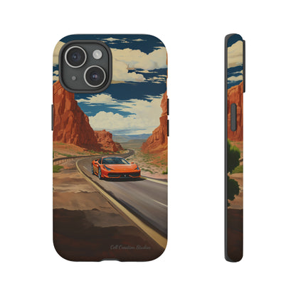 "Desert Racer Ferrari Edition" -Tough iPhone Cases