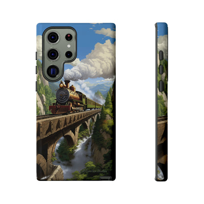 The "Scenic Mountain Train" Phone Case -Tough Cases