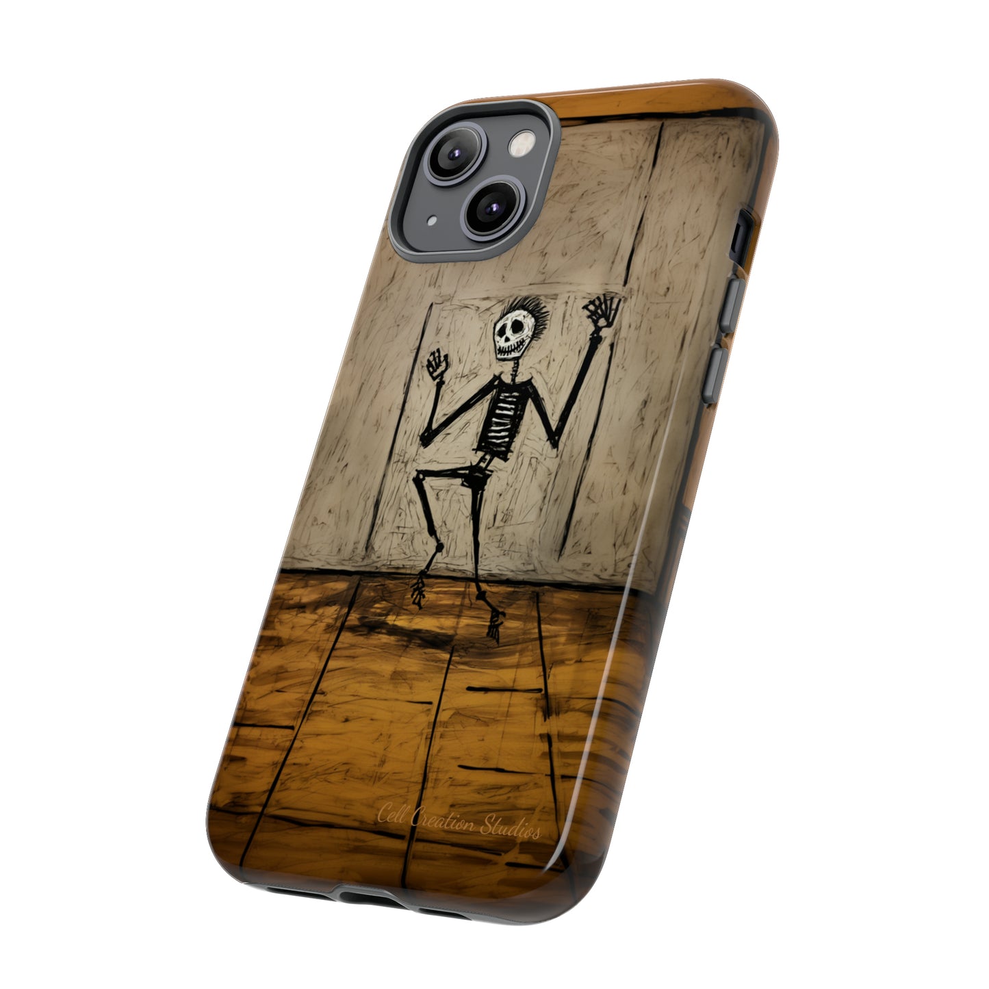 "Groovy Bones Skeleton" -Tough iPhone Cases