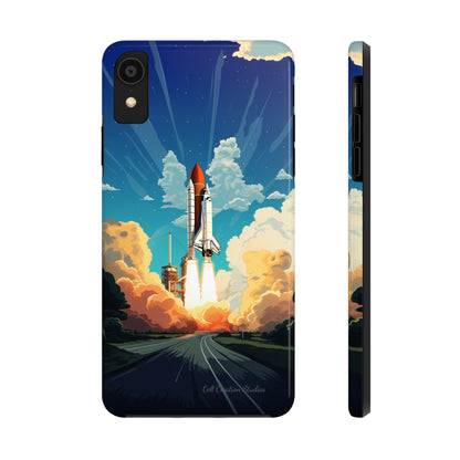 Introducing the "NASA Space Shuttle Launch" Cell Phone Case – Elevate Your Style to New Heights -Tough Phone Cases