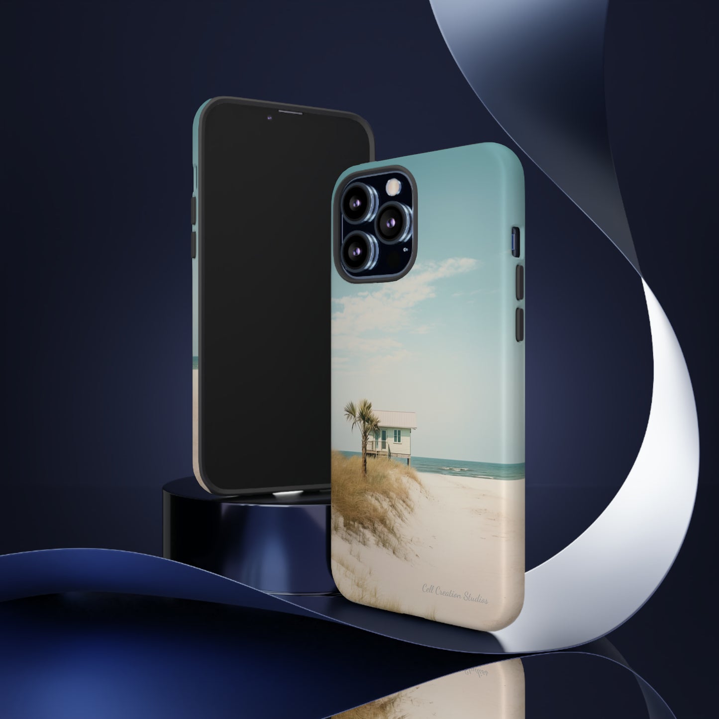 "Seaside Haven" -Tough iPhone Cases