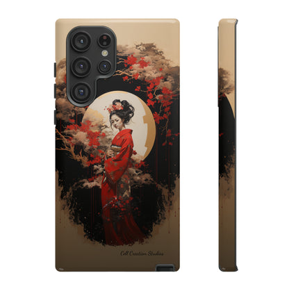 "Japanese Geisha Art" Phone Case -Tough Cases