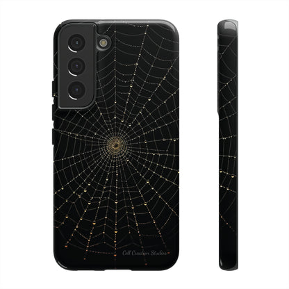 "Silken Noir Guardian" -Tough Samsung Phone Cases