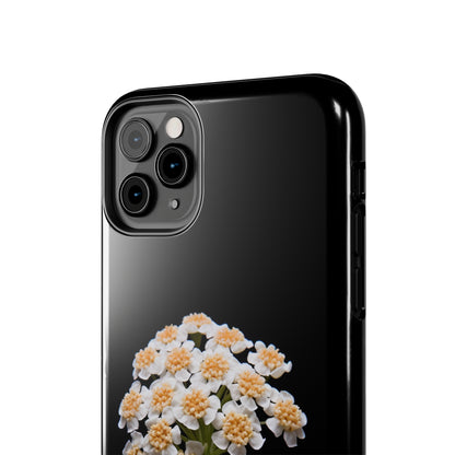 "Elegant Yarrow Bloom" Phone Case -Tough Phone Cases