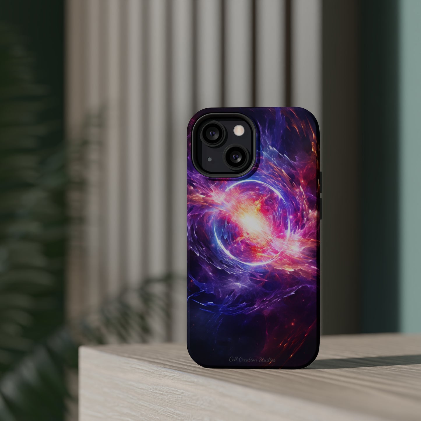 Introducing the "Celestial Explosion" Cell Phone Case – Witness the Drama of a Neutron Star Explosion! -MagSafe Tough Cases