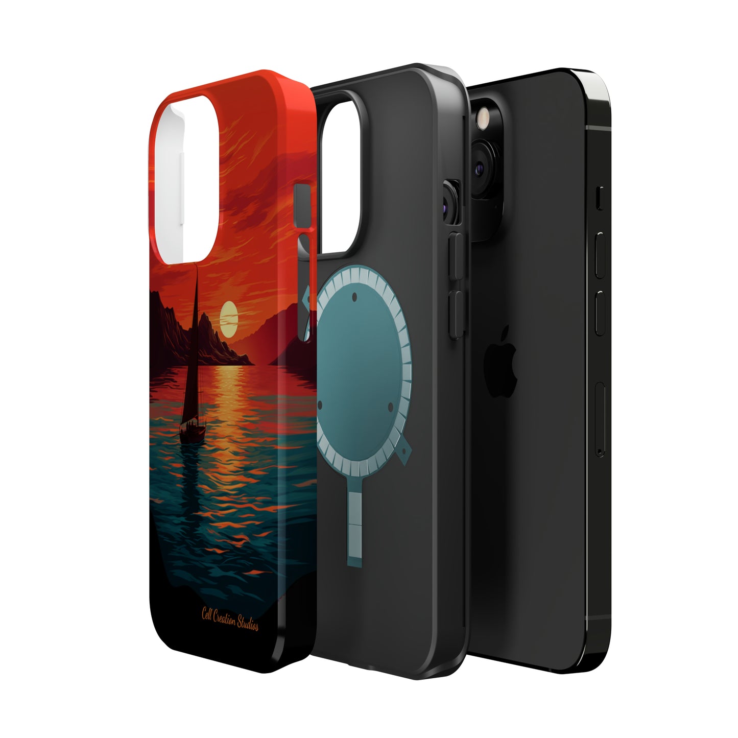 "Serenity at Sunset" -MagSafe Tough iPhone Cases