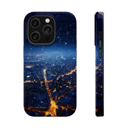 "Urban Snowfall Glow" -MagSafe Tough iPhone Cases