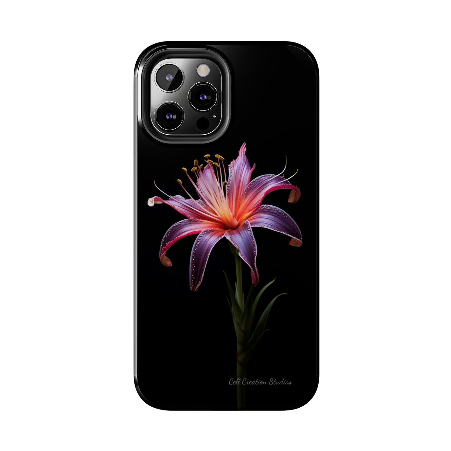 "Vibrant Purple Lily" Phone Case -Tough Phone Cases